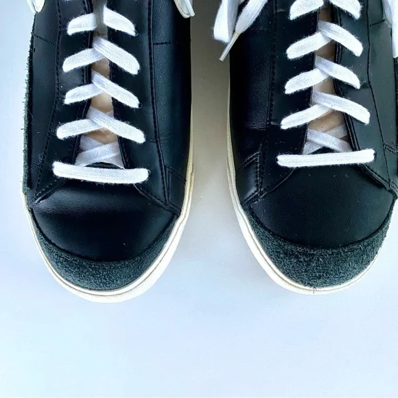 NIKE Blazer Low '77 Vintage Black White Shoe Sneaker DA6364-001 Mens Size 14 - Picture 7 of 14